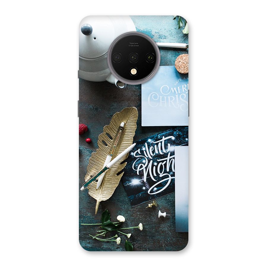 Silent Night Celebrations Back Case for OnePlus 7T