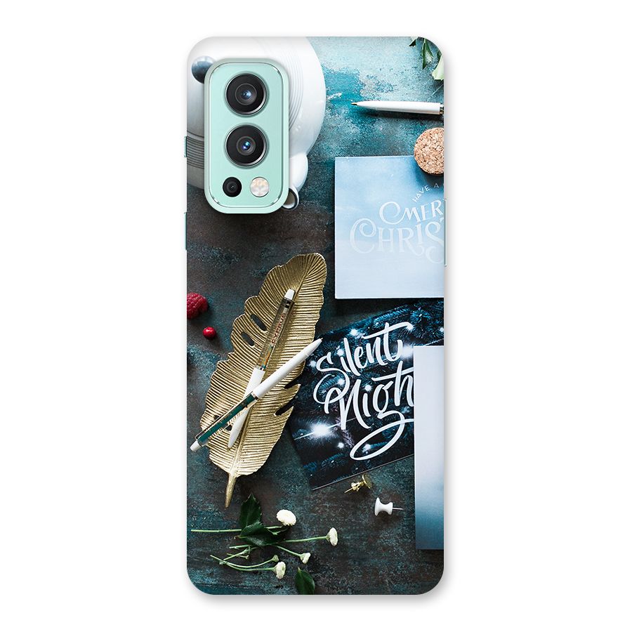 Silent Night Celebrations Back Case for OnePlus Nord 2 5G