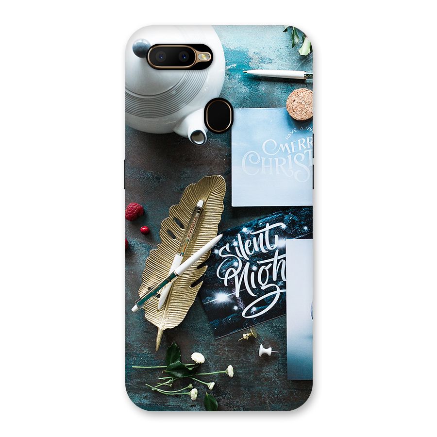 Silent Night Celebrations Back Case for Oppo A5s
