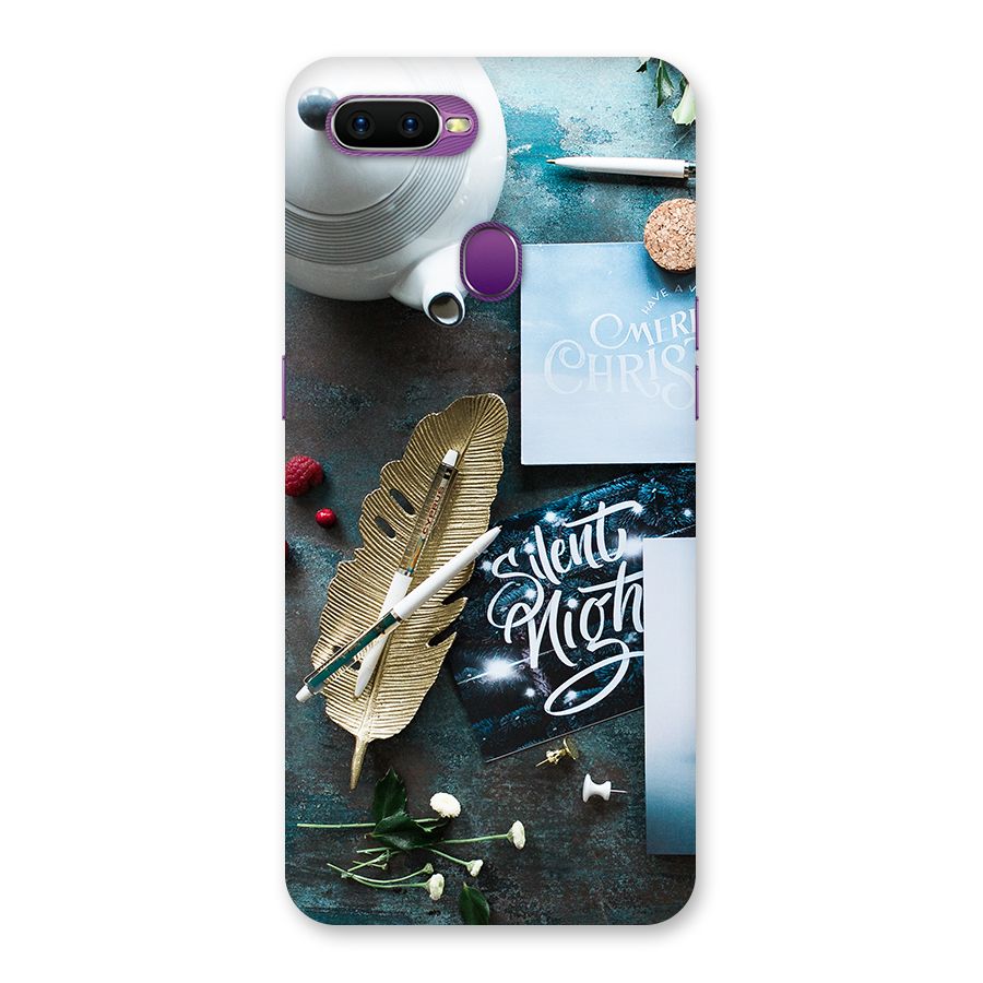 Silent Night Celebrations Back Case for Oppo F9