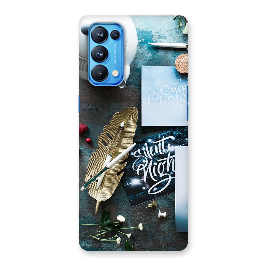 Silent Night Celebrations Back Case for Oppo Reno5 Pro 5G