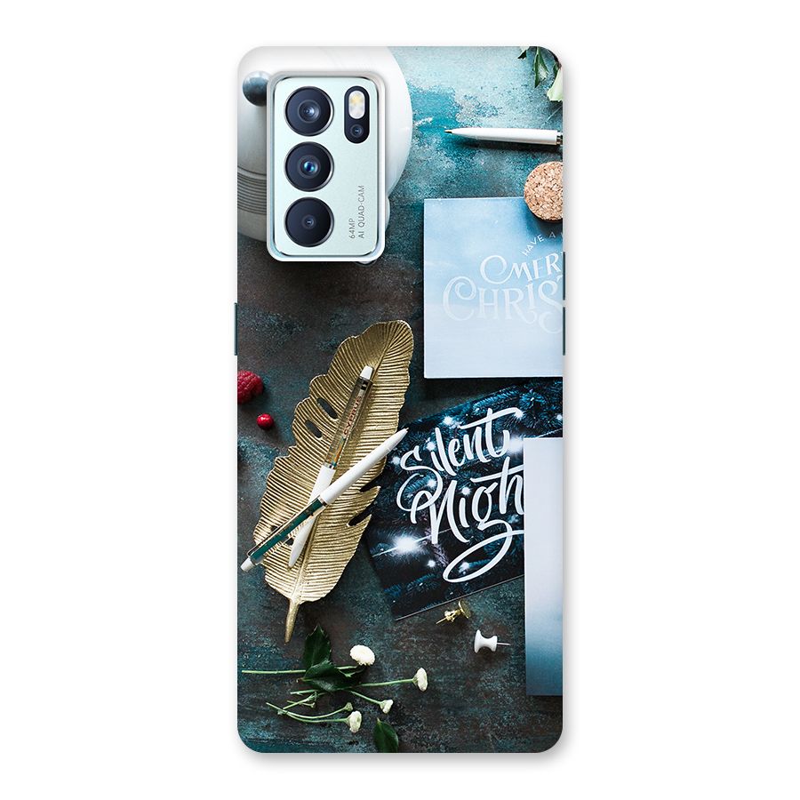 Silent Night Celebrations Back Case for Oppo Reno6 Pro 5G