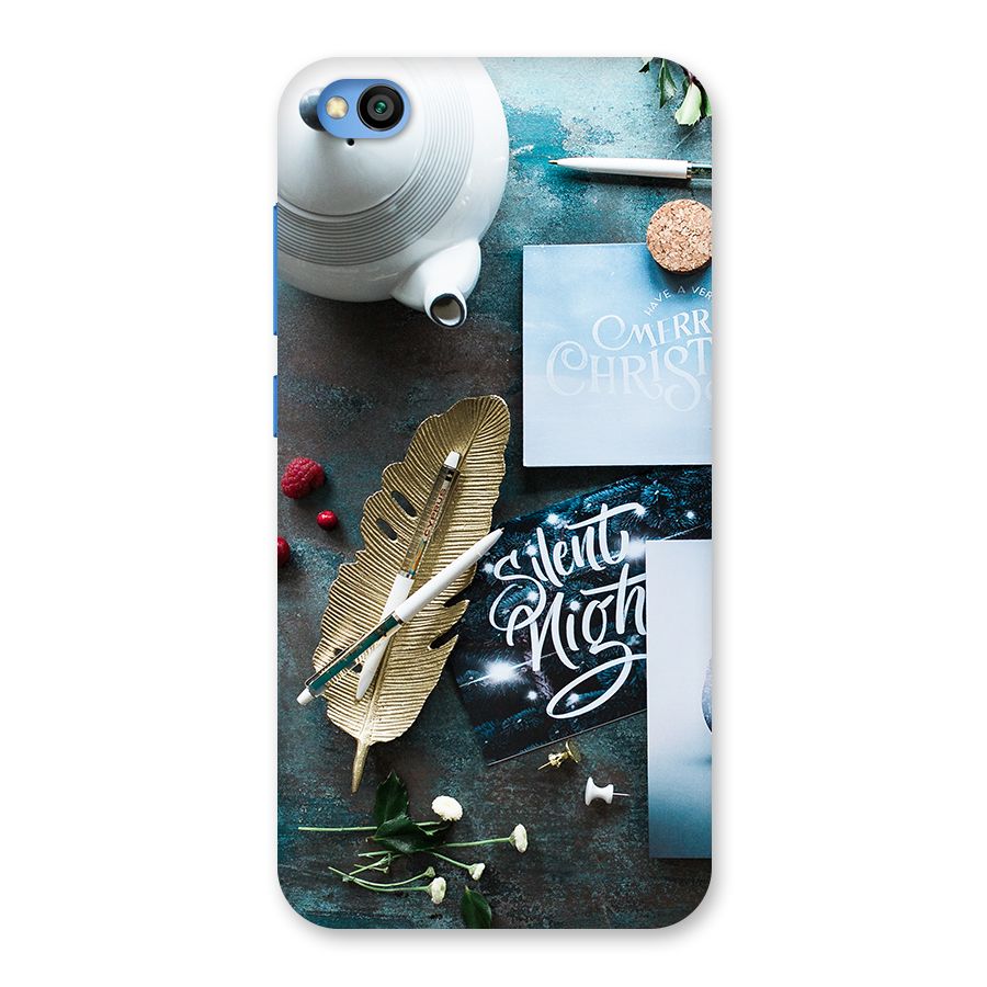 Silent Night Celebrations Back Case for Redmi Go