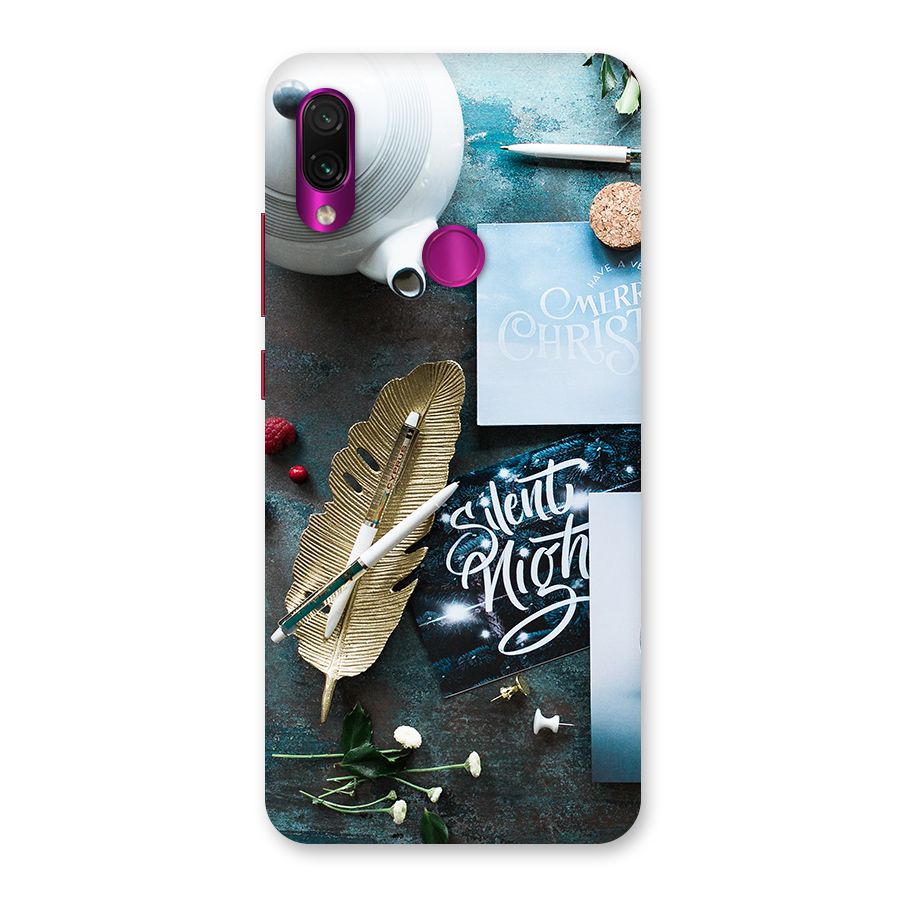 Silent Night Celebrations Back Case for Redmi Note 7 Pro