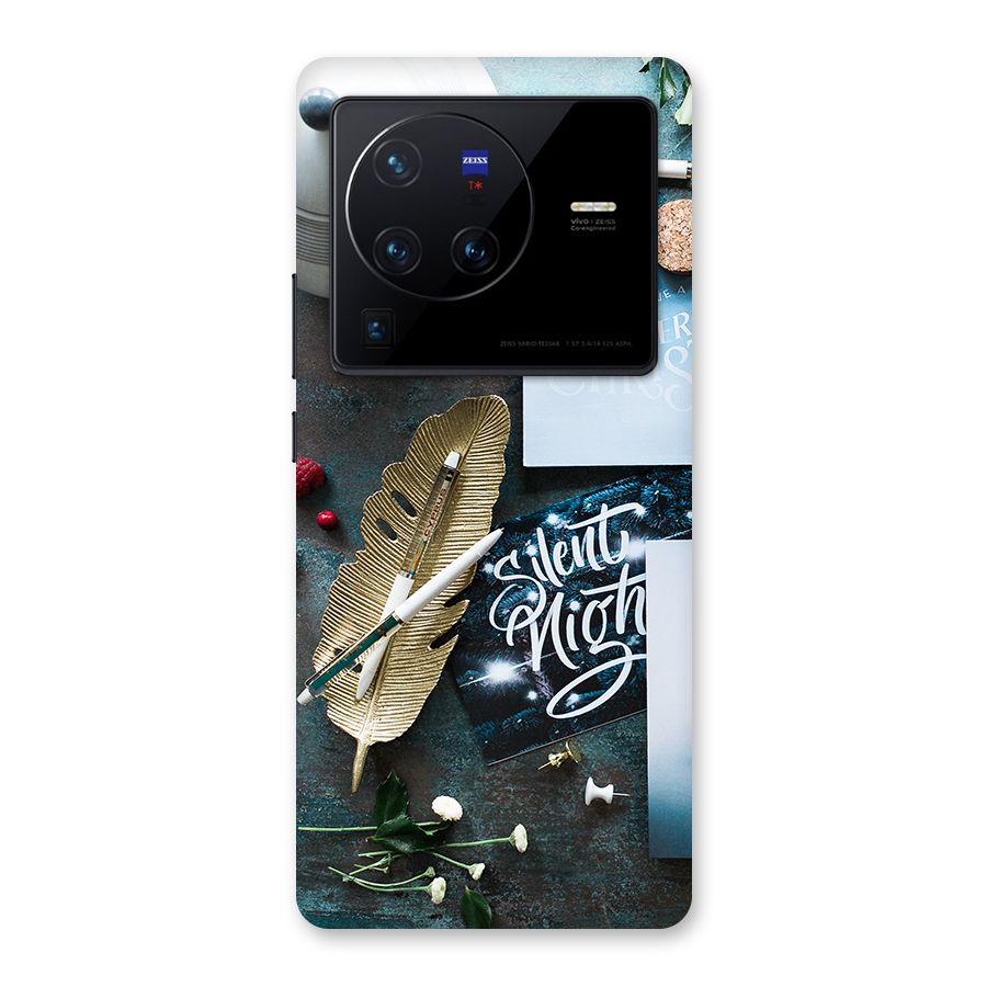 Silent Night Celebrations Back Case for Vivo X80 Pro