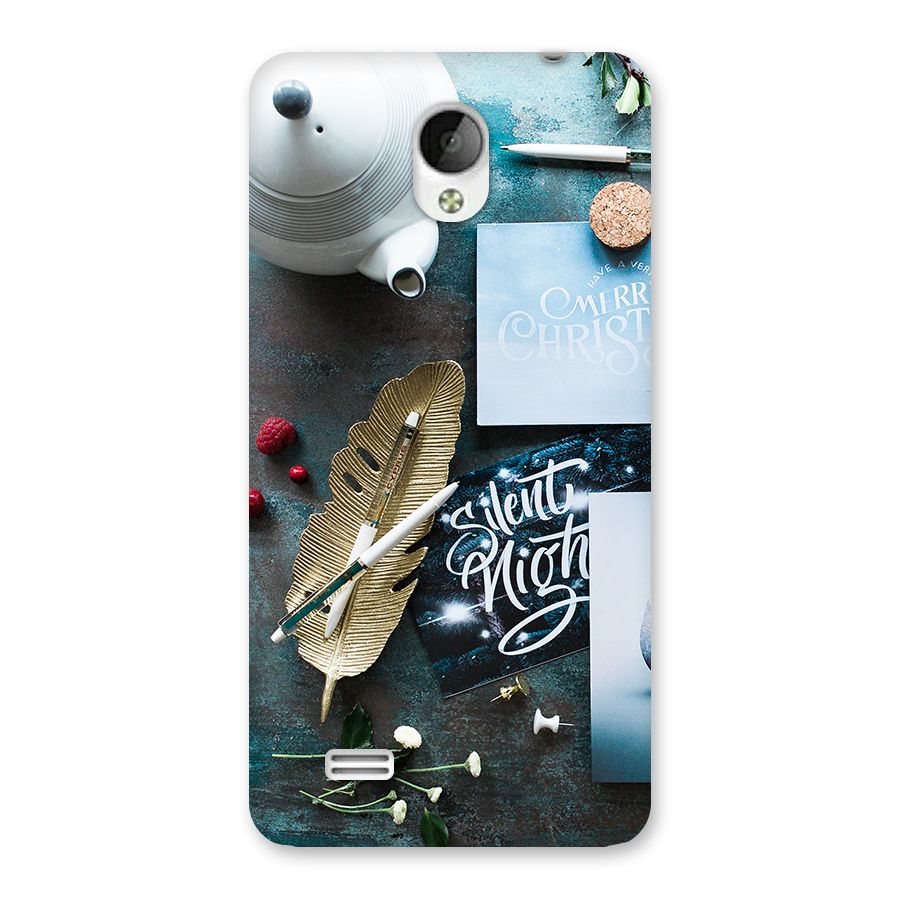 Silent Night Celebrations Back Case for Vivo Y21