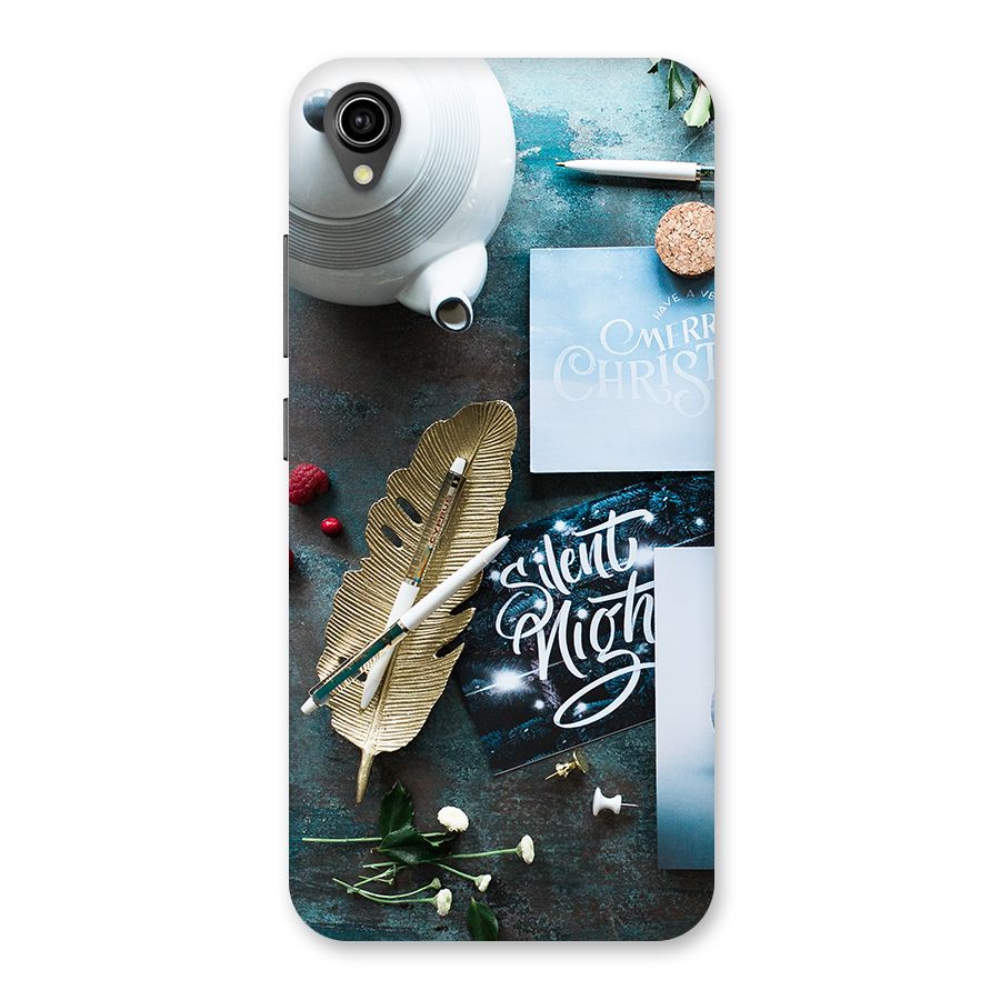 Silent Night Celebrations Back Case for Vivo Y90