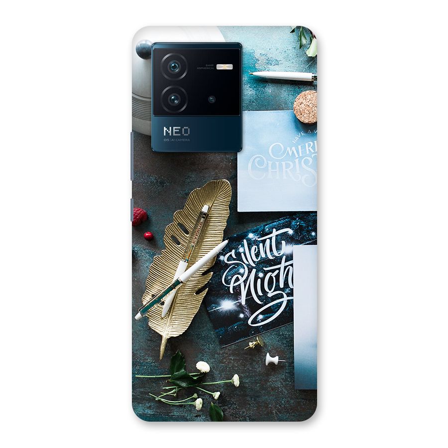 Silent Night Celebrations Back Case for Vivo iQOO Neo 6 5G