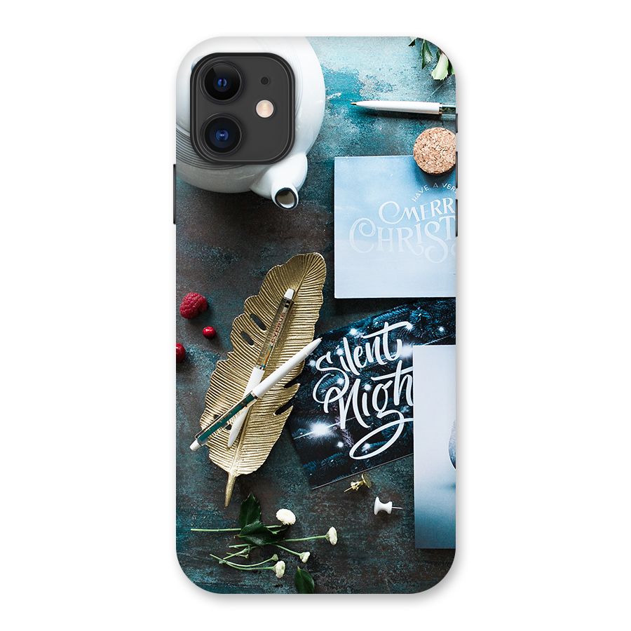 Silent Night Celebrations Back Case for iPhone 11