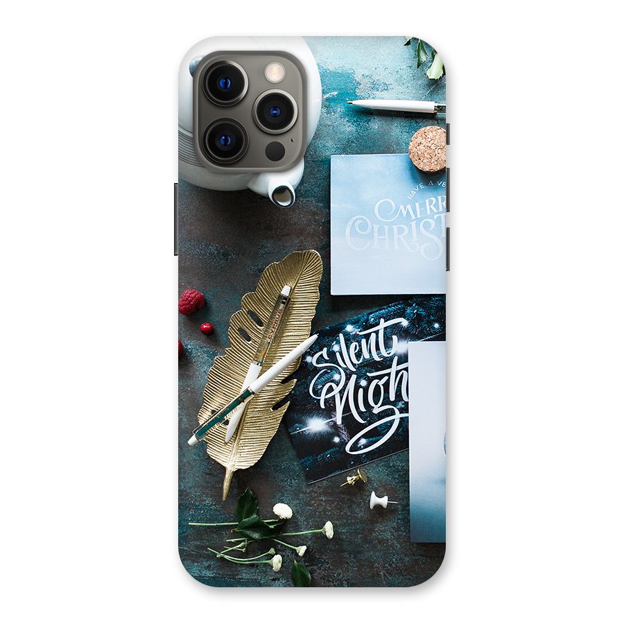 Silent Night Celebrations Back Case for iPhone 12 Pro Max