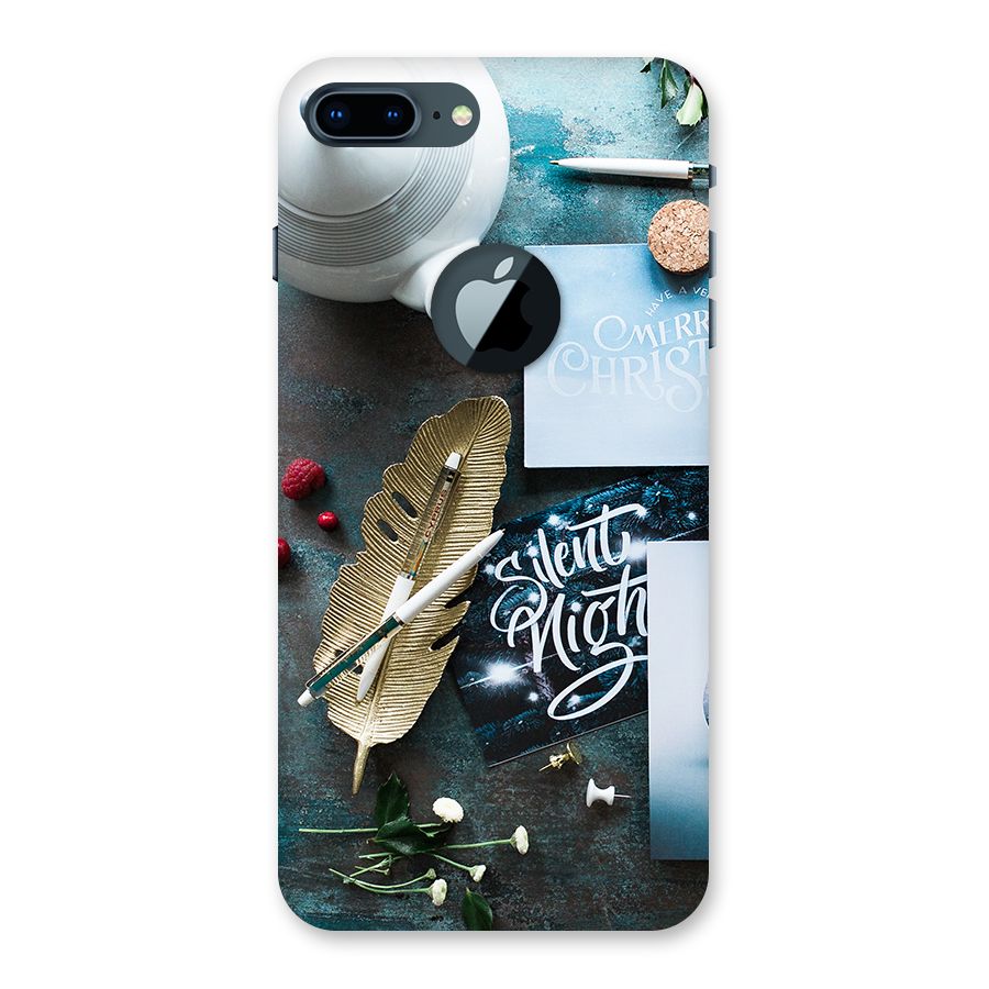 Silent Night Celebrations Back Case for iPhone 7 Plus Logo Cut