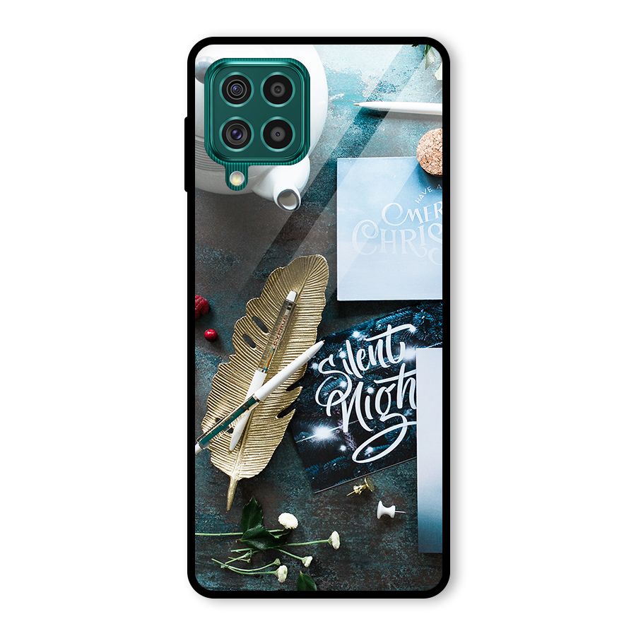 Silent Night Celebrations Glass Back Case for Galaxy F62
