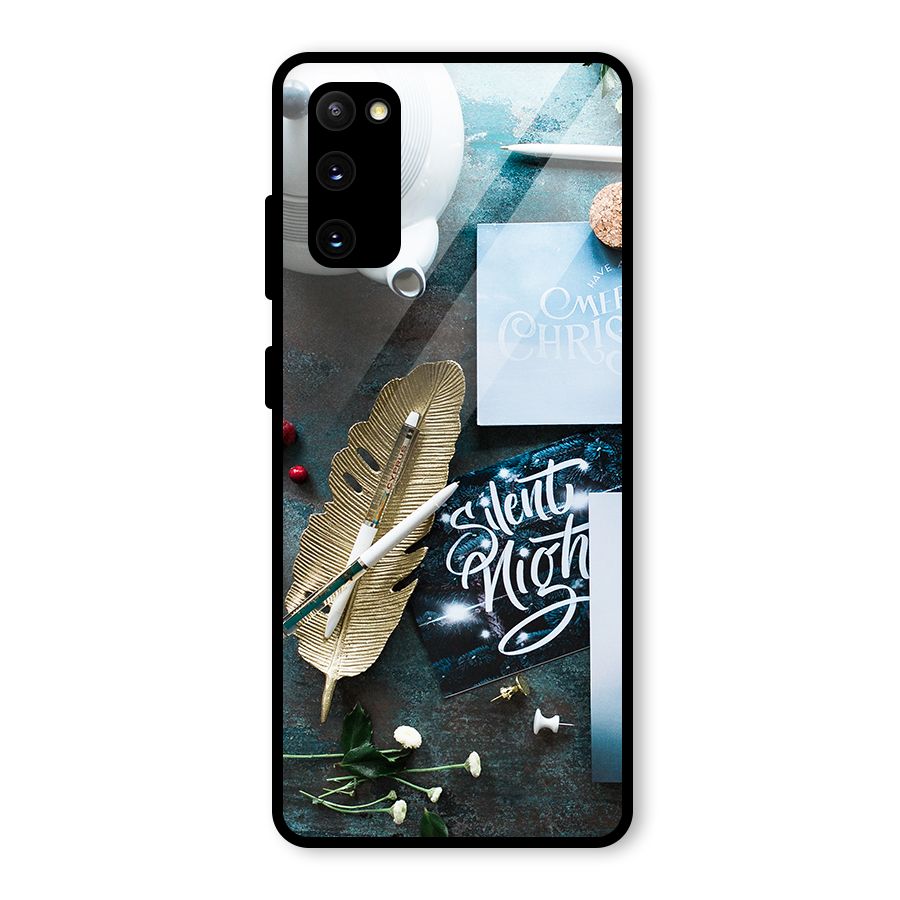 Silent Night Celebrations Glass Back Case for Galaxy S20 FE