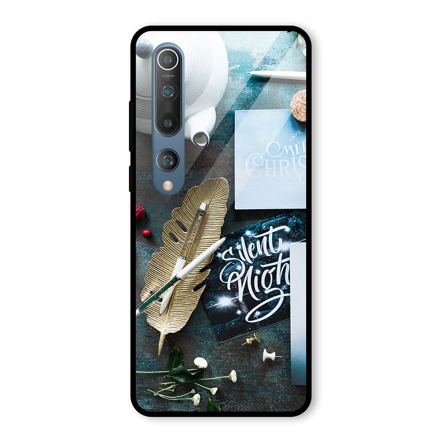 Silent Night Celebrations Glass Back Case for Mi 10