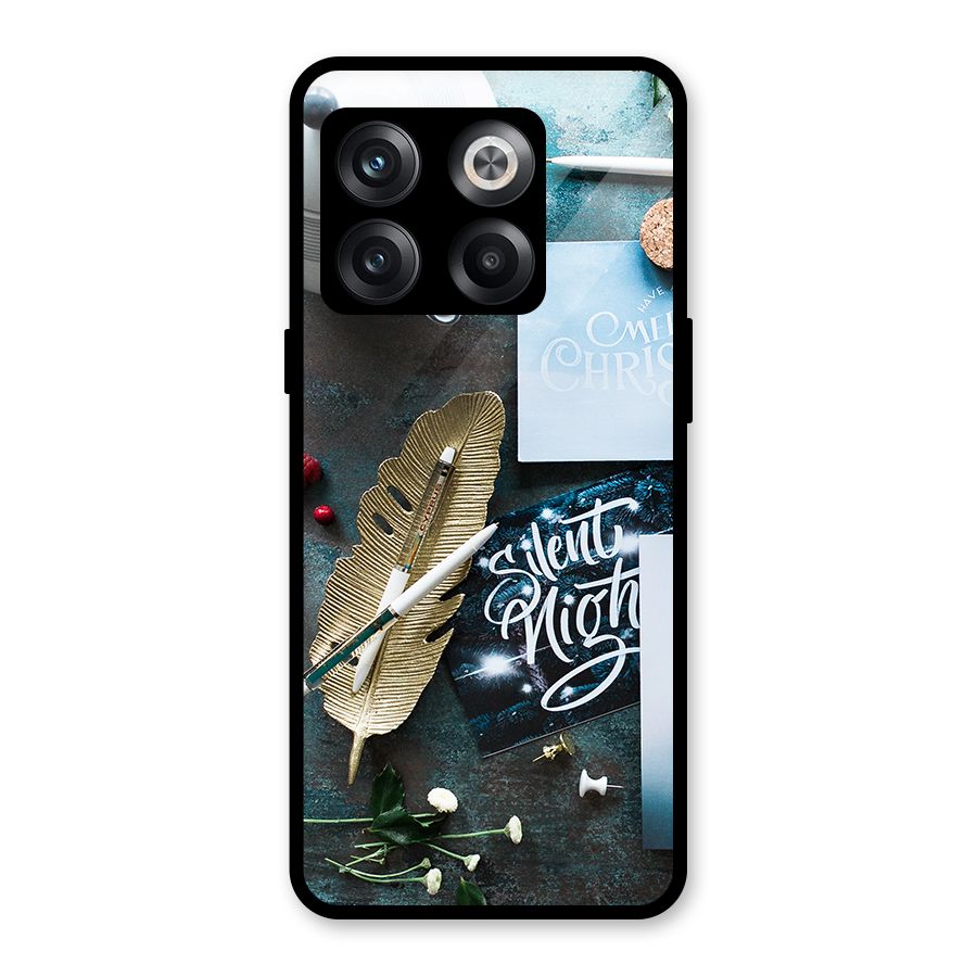 Silent Night Celebrations Glass Back Case for OnePlus 10T