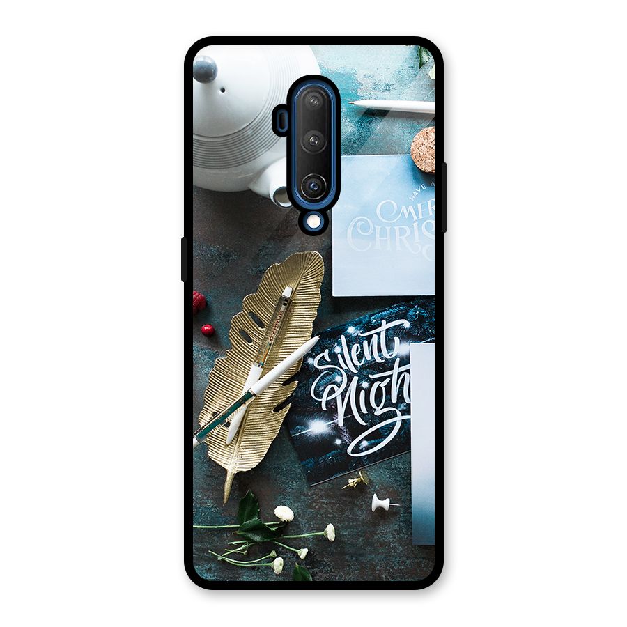 Silent Night Celebrations Glass Back Case for OnePlus 7T Pro