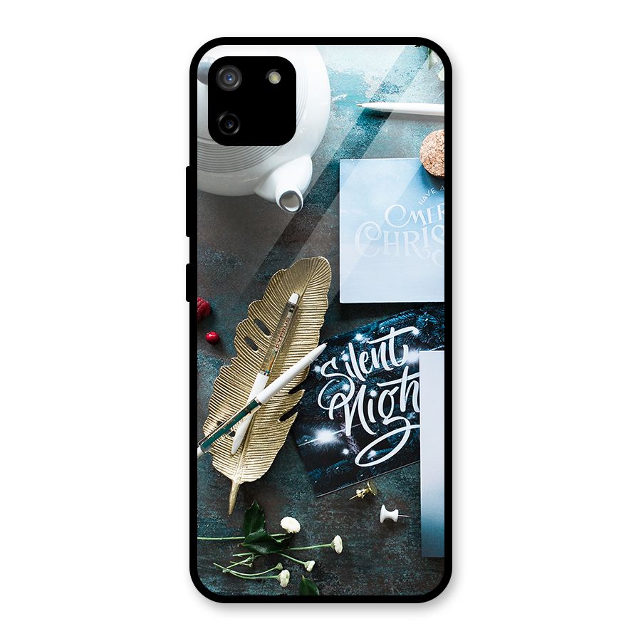 Silent Night Celebrations Glass Back Case for Realme C11