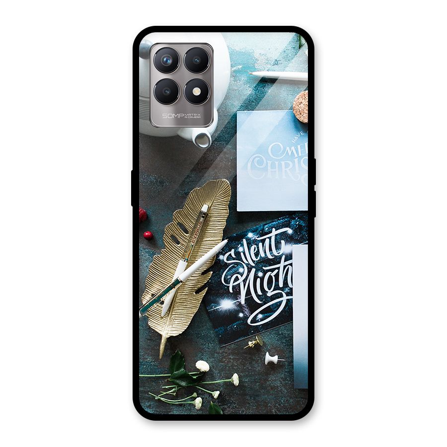 Silent Night Celebrations Glass Back Case for Realme Narzo 50