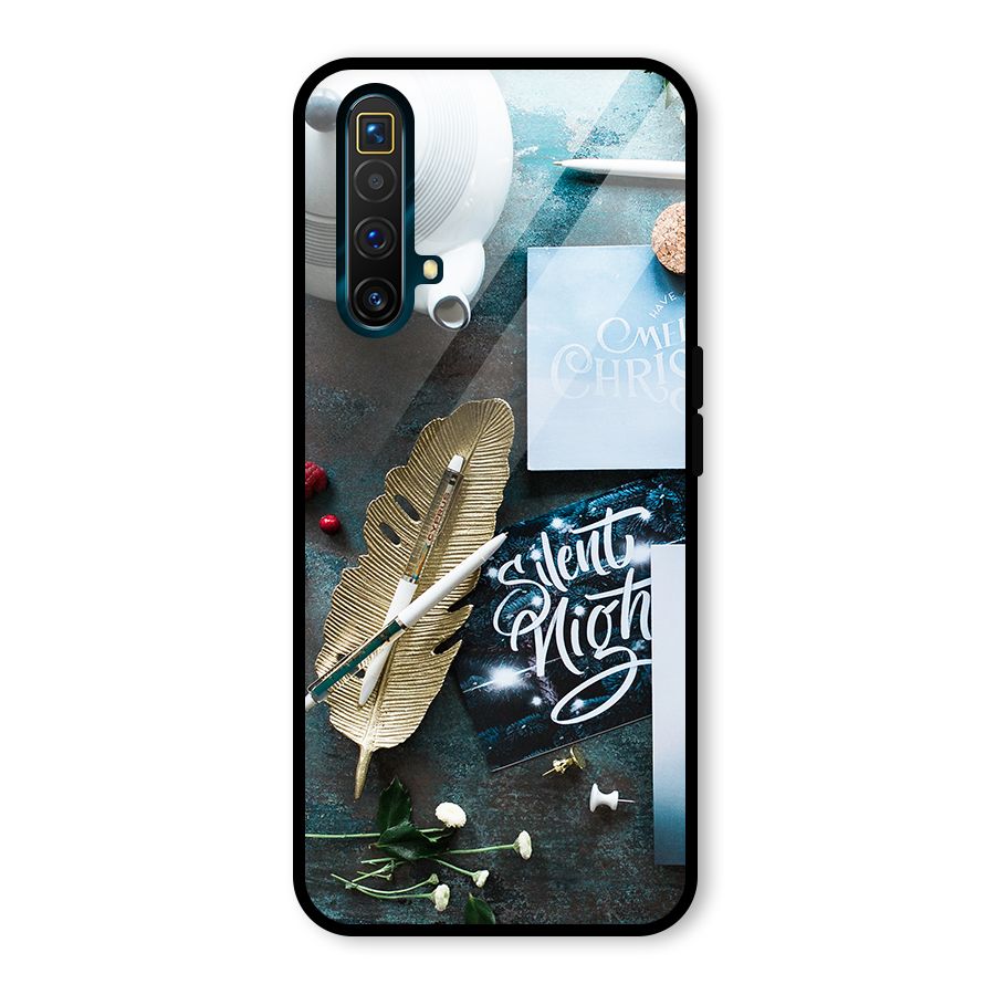 Silent Night Celebrations Glass Back Case for Realme X3