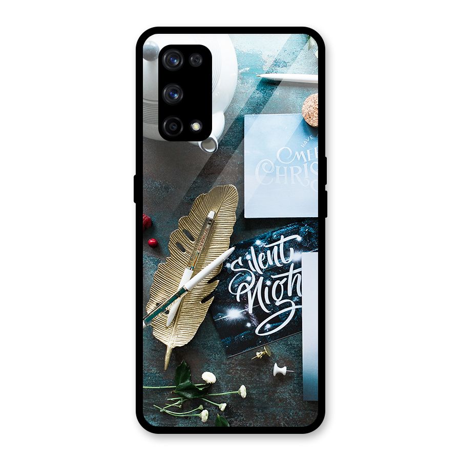Silent Night Celebrations Glass Back Case for Realme X7 Pro