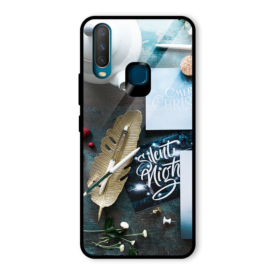 Silent Night Celebrations Glass Back Case for Vivo Y12
