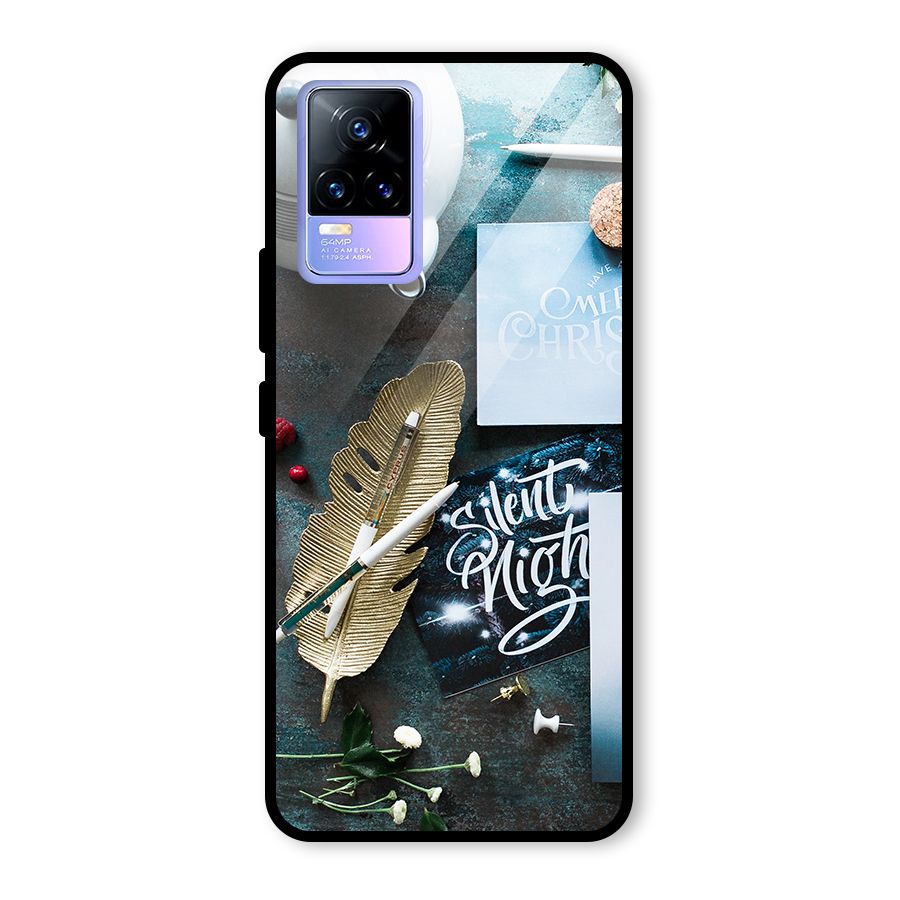 Silent Night Celebrations Glass Back Case for Vivo Y73