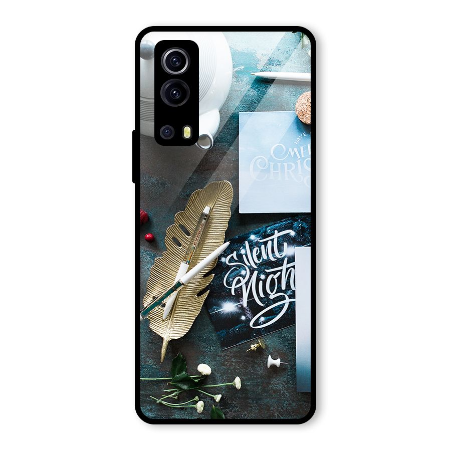 Silent Night Celebrations Glass Back Case for Vivo iQOO Z3