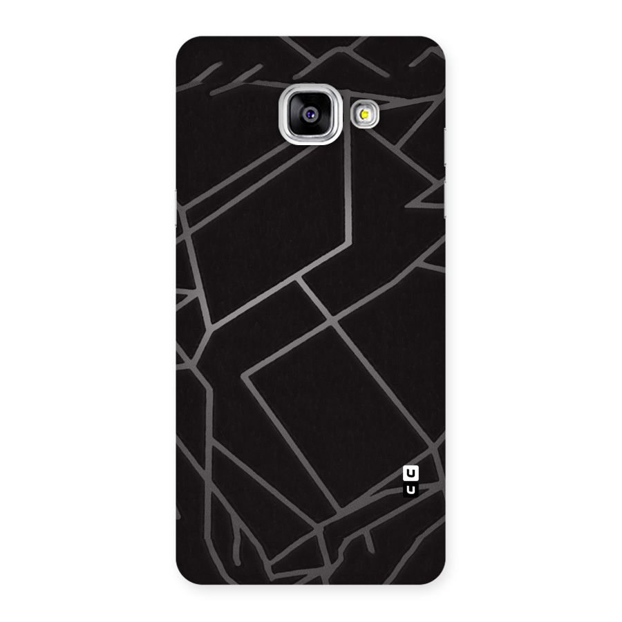 Silver Angle Design Back Case for Galaxy A5 2016