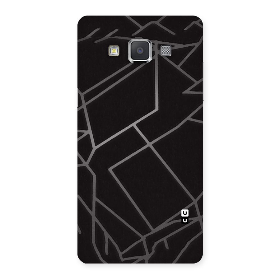 Silver Angle Design Back Case for Galaxy Grand Max