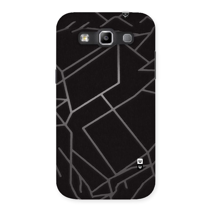 Silver Angle Design Back Case for Galaxy Grand Quattro