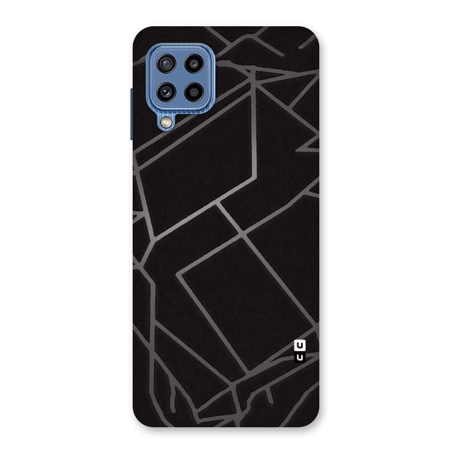 Silver Angle Design Back Case for Galaxy M32
