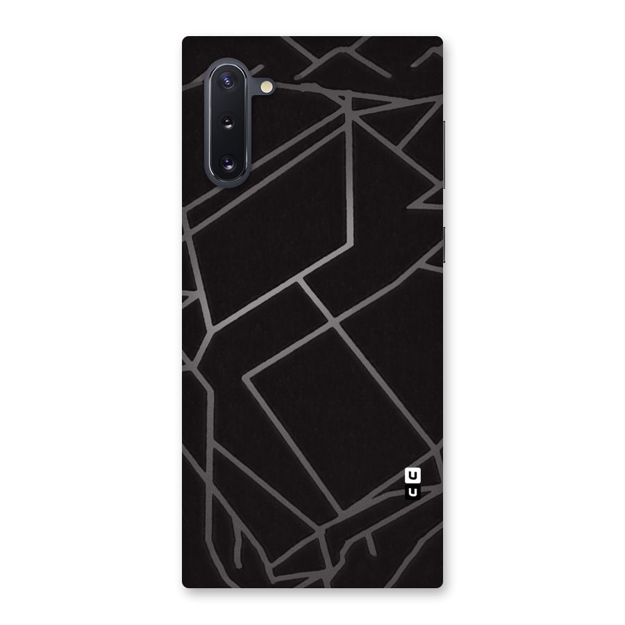 Silver Angle Design Back Case for Galaxy Note 10