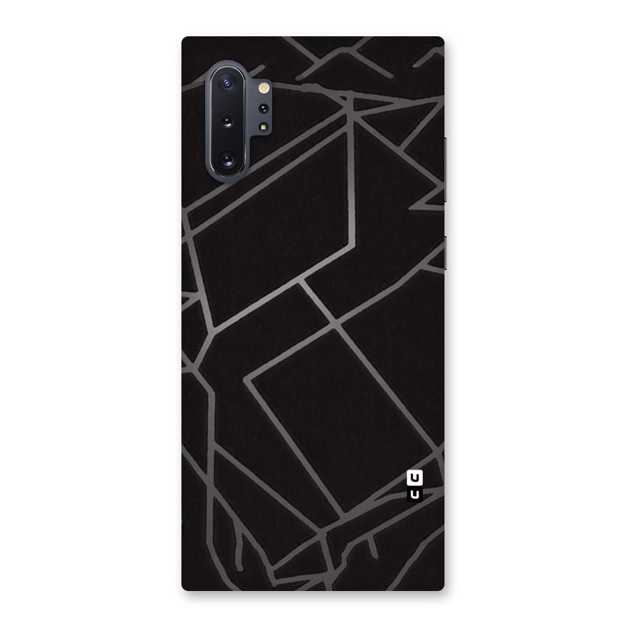 Silver Angle Design Back Case for Galaxy Note 10 Plus