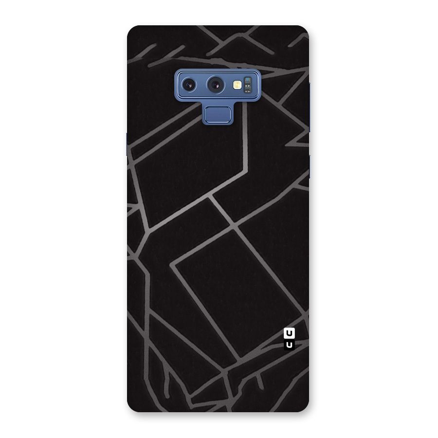 Silver Angle Design Back Case for Galaxy Note 9