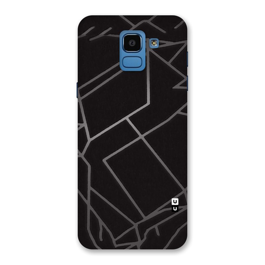 Silver Angle Design Back Case for Galaxy On6