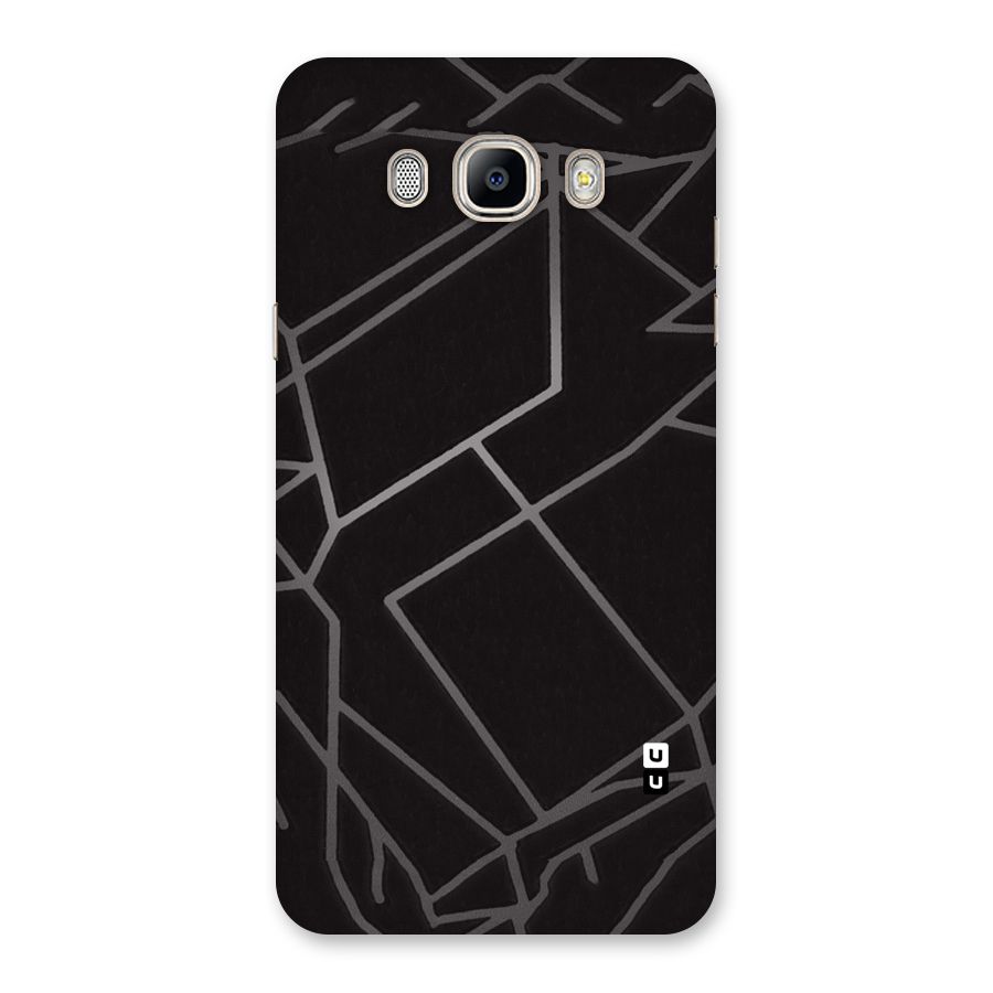 Silver Angle Design Back Case for Galaxy On8