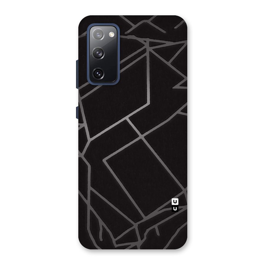 Silver Angle Design Back Case for Galaxy S20 FE