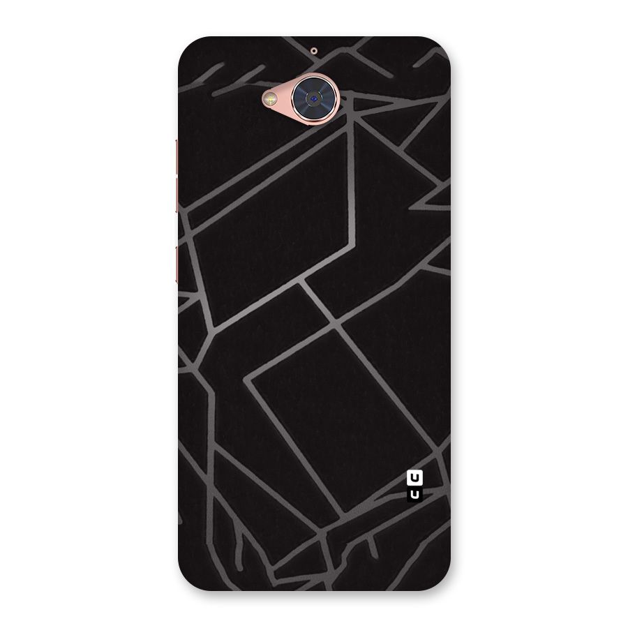 Silver Angle Design Back Case for Gionee S6 Pro