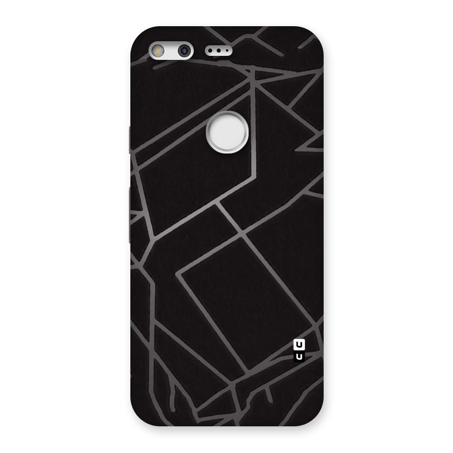 Silver Angle Design Back Case for Google Pixel