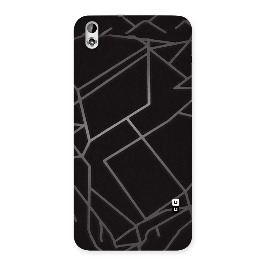 Silver Angle Design Back Case for HTC Desire 816g