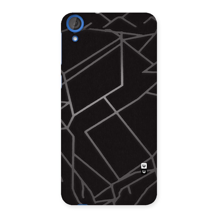 Silver Angle Design Back Case for HTC Desire 820