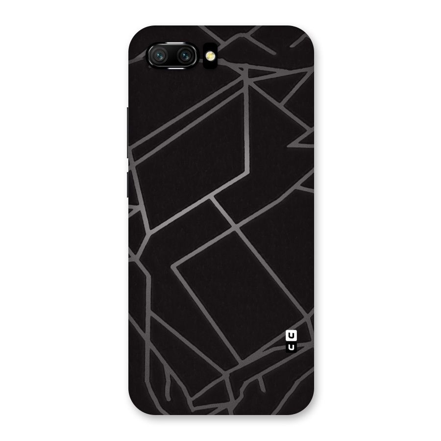 Silver Angle Design Back Case for Honor 10