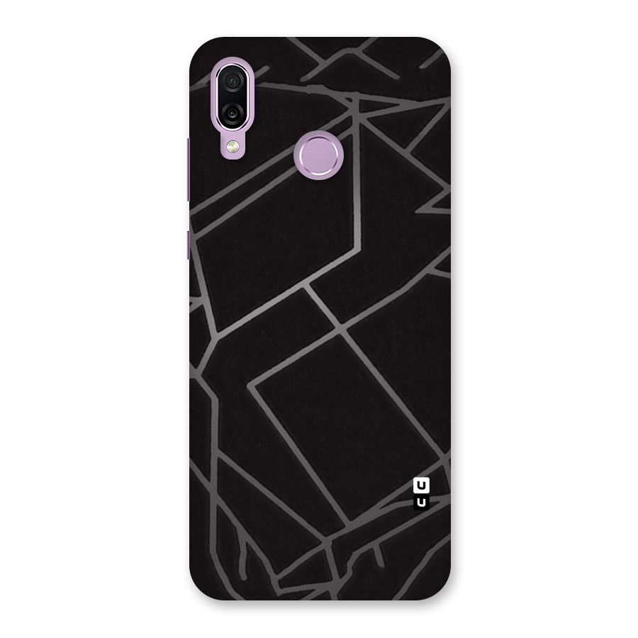 Silver Angle Design Back Case for Honor Play