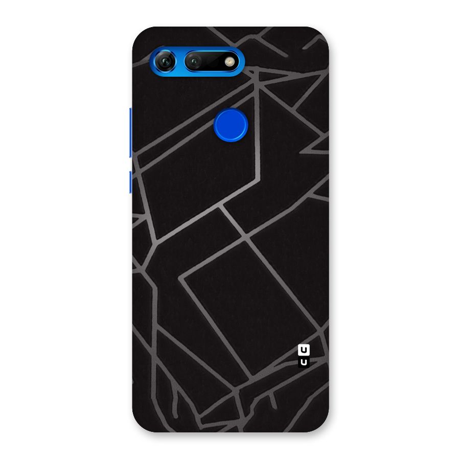 Silver Angle Design Back Case for Honor View 20