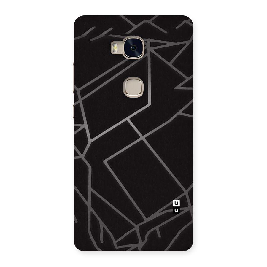 Silver Angle Design Back Case for Huawei Honor 5X