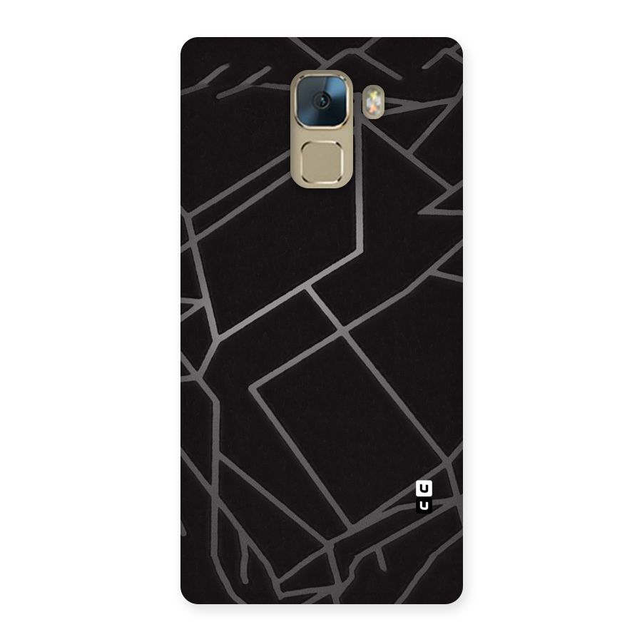 Silver Angle Design Back Case for Huawei Honor 7