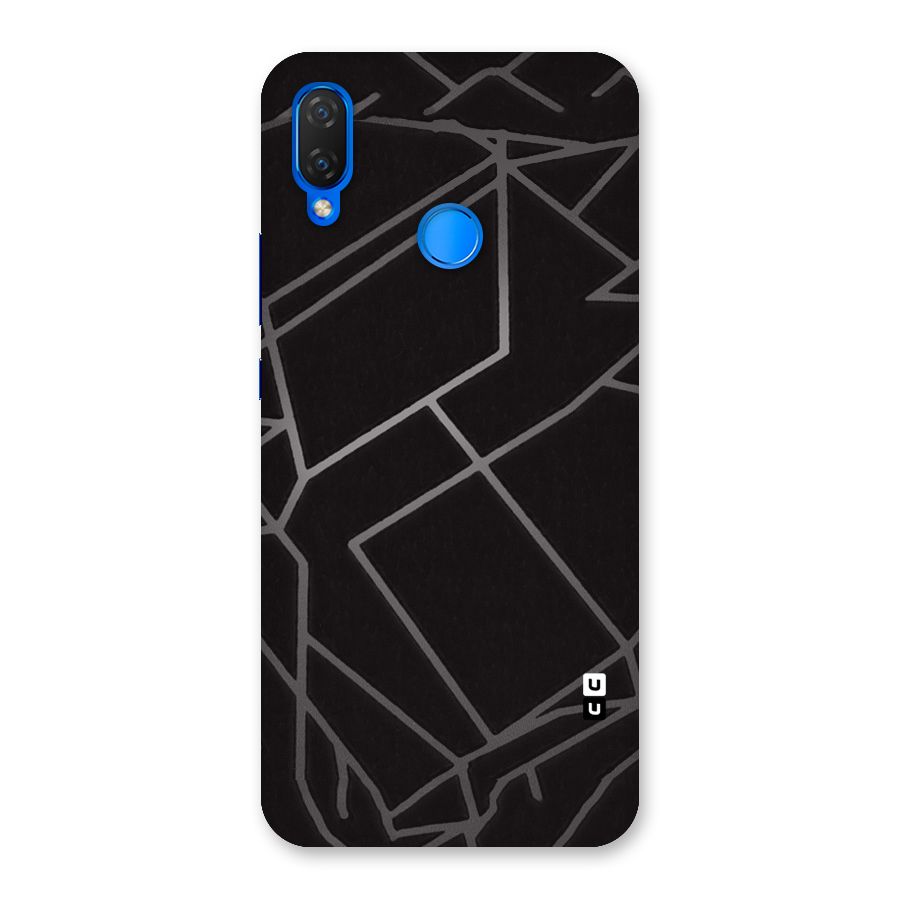 Silver Angle Design Back Case for Huawei P Smart+