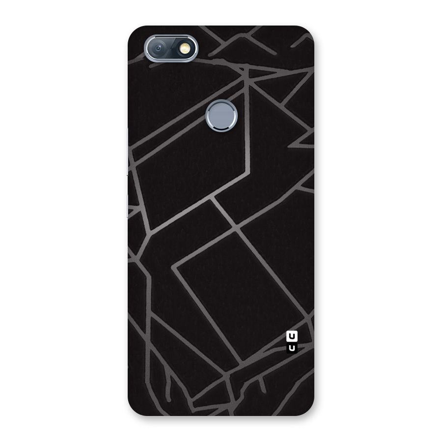 Silver Angle Design Back Case for Infinix Note 5