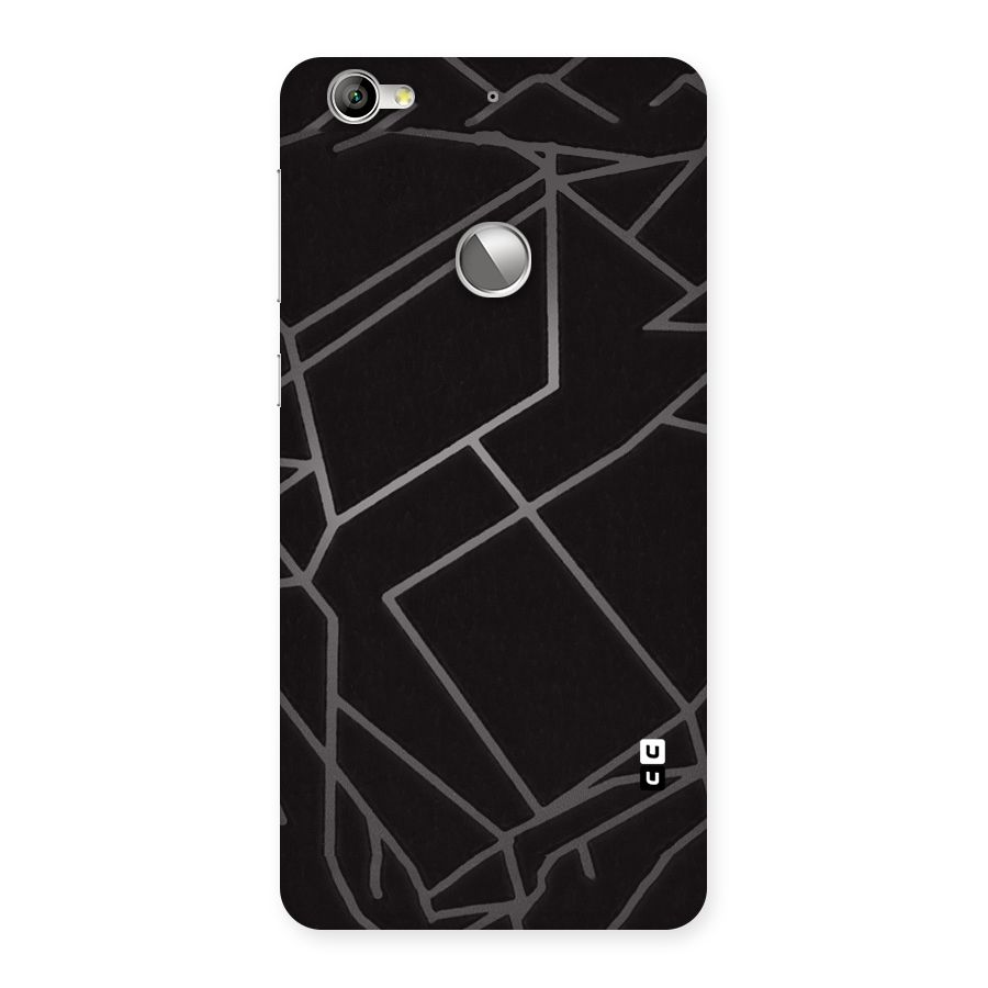 Silver Angle Design Back Case for LeTV Le 1s