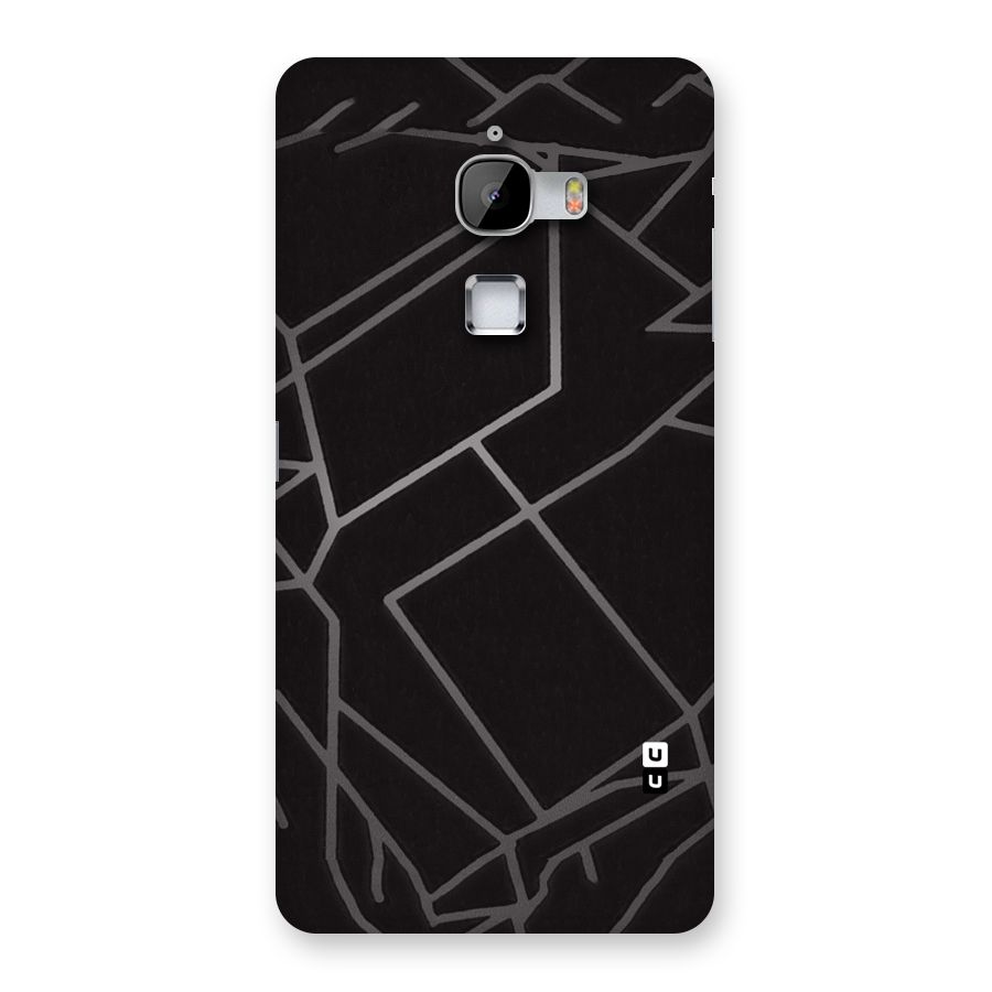 Silver Angle Design Back Case for LeTv Le Max